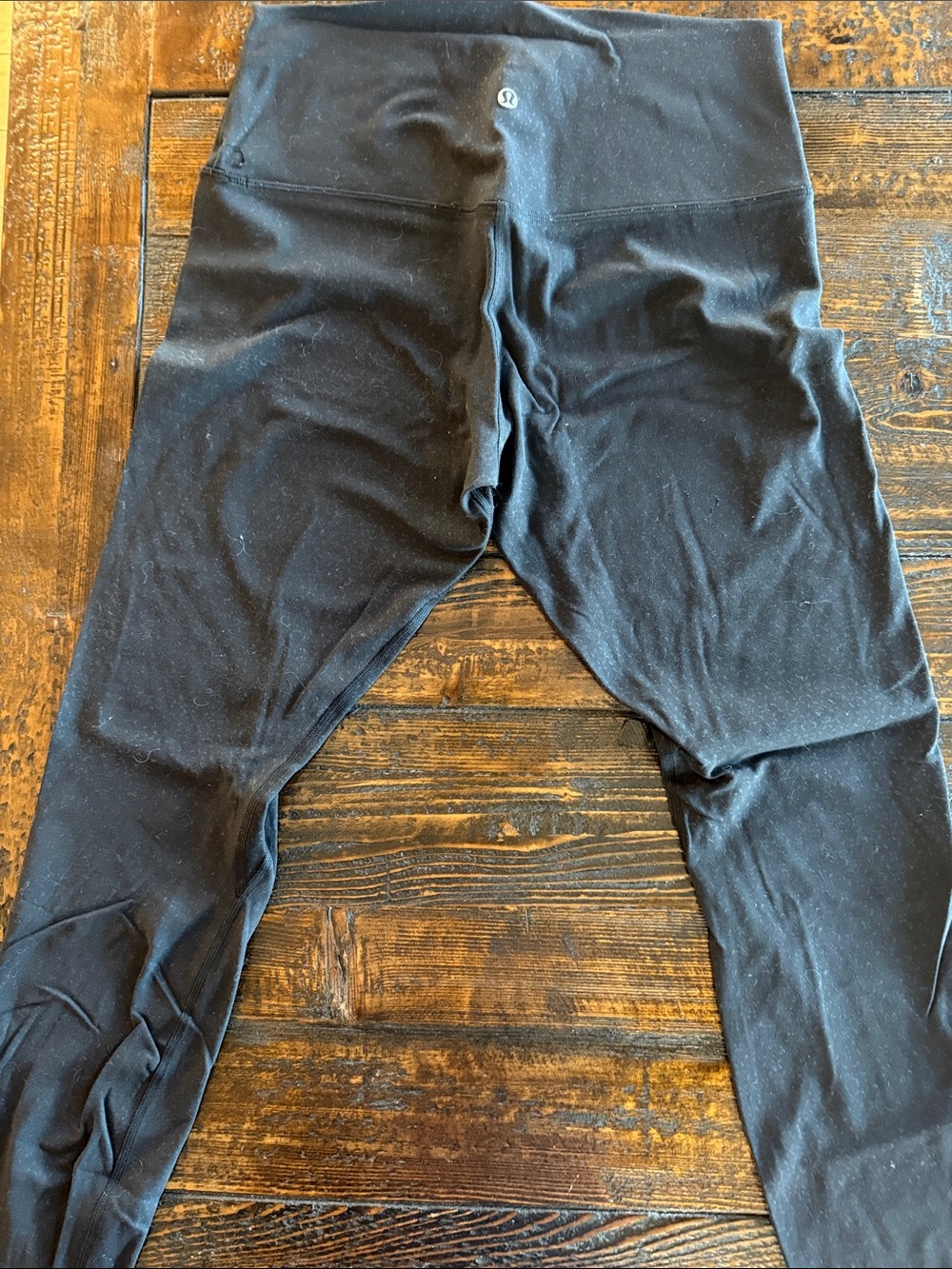 lululemon athletica Black Performance Leggings with High Waist